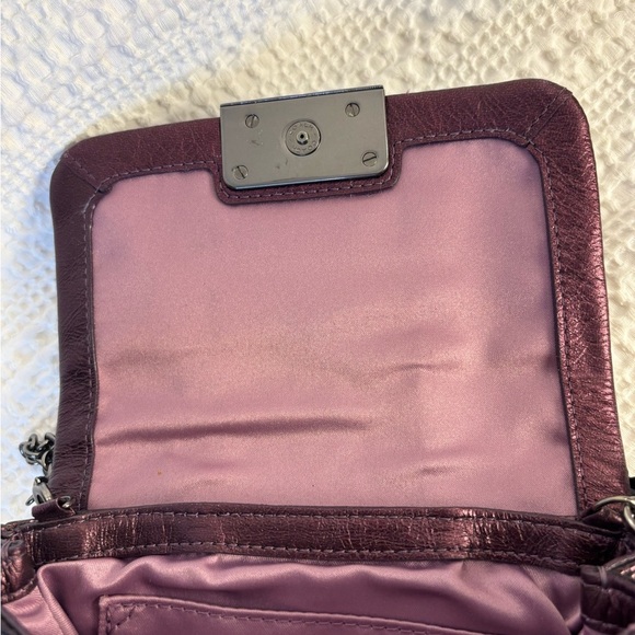 Coach Kristin Studded Convertible Crossbody Mini Bag w/ Gunmetal Chain - Picture 7 of 10